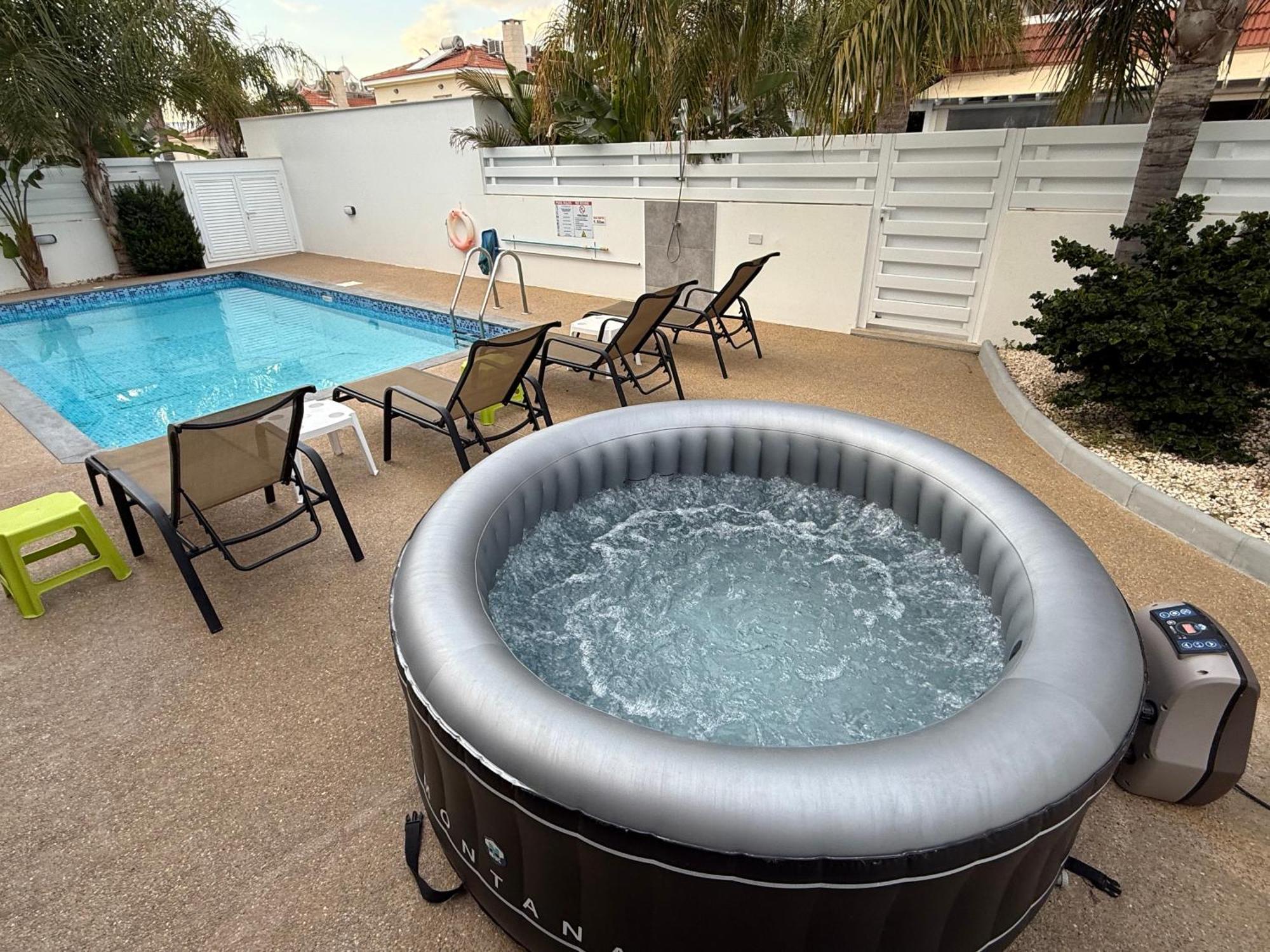 Villa Mario - 2Min Walk From Kapparis Beach パラリムニ エクステリア 写真